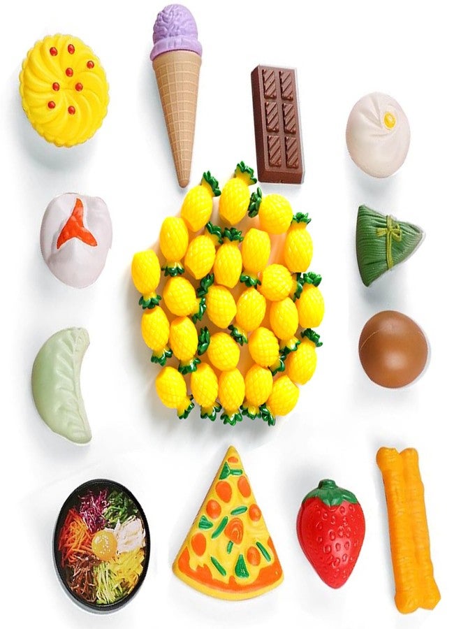 Chewarelly 24 Pcs Mini Pineapple Set - Glow in The Dark, Artificial, DIY Craft & Home Decoration - Image 3