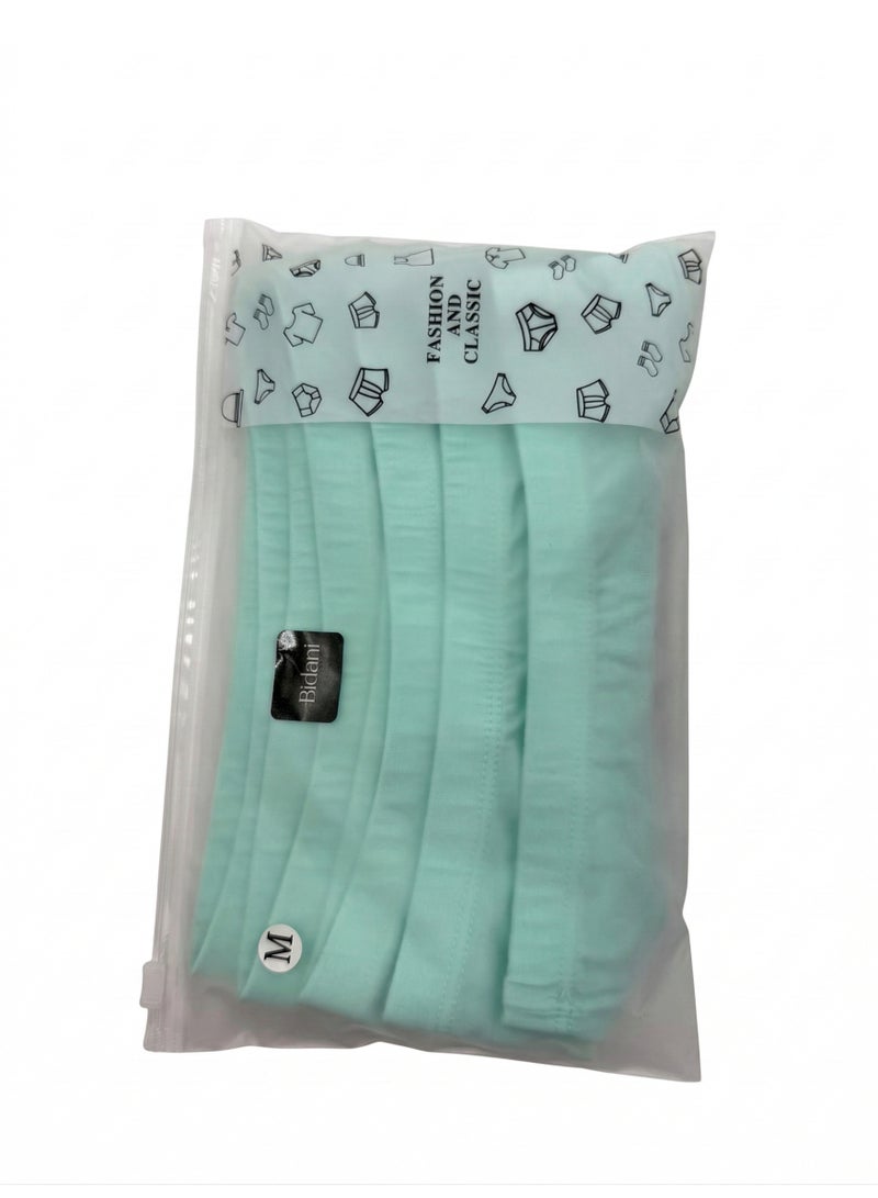 بيداني Essential Everyday Comfort Panties – 5 Packs Tifanny blue - Image 4