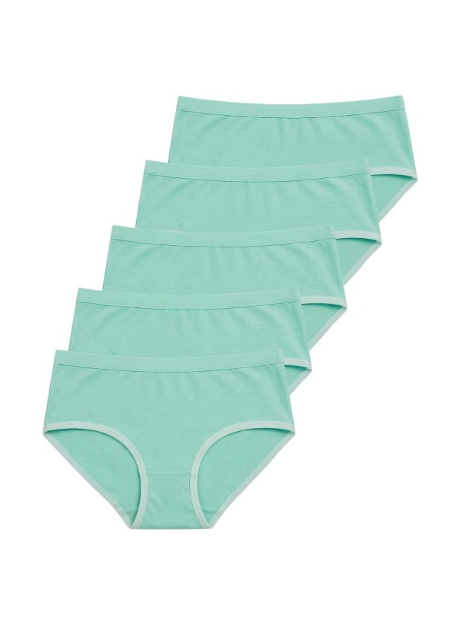 Bidani Essential Everyday Comfort Panties – 5 Packs Tifanny blue - Image 1