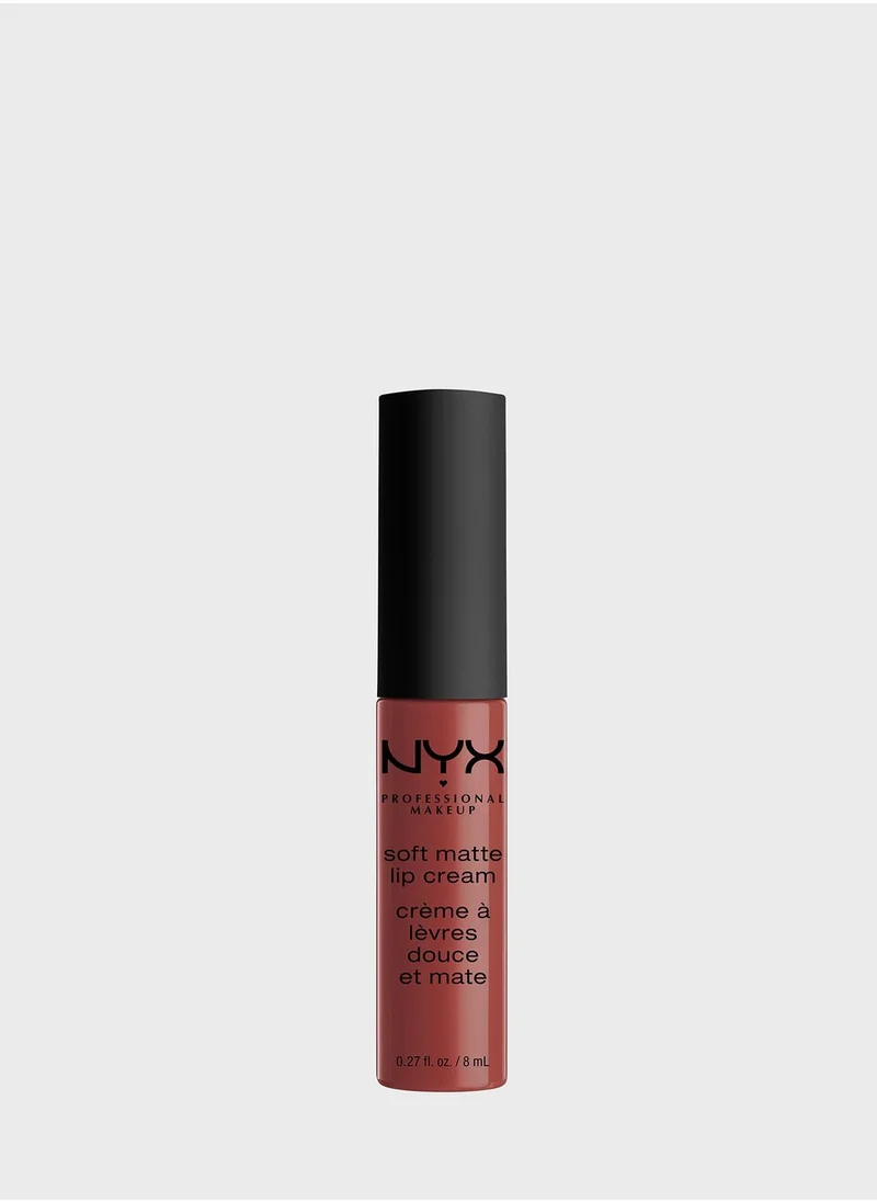 NYX PROFESSIONAL MAKEUP Soft Matte Lightweight Cream Lipstick 8 ml - Rome 32