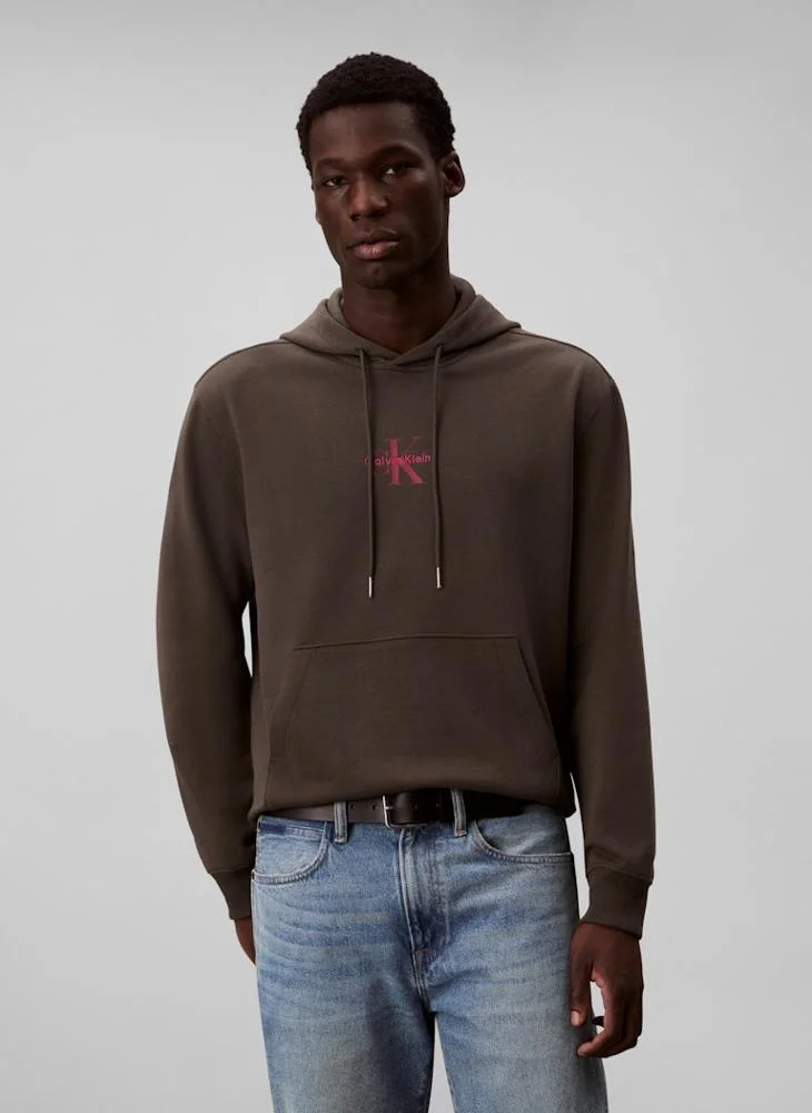 كالفن كلاين جينز 350Terry Micro Monogram Hoodie