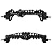 Pothyes CNC Metal Front and Rear Portal Axles for 110 RC Crawler Car Axial SCX10 III AXI03006 AXI03007 Wrangler JL AR45 Axle Upgrade Part Black - Image 4