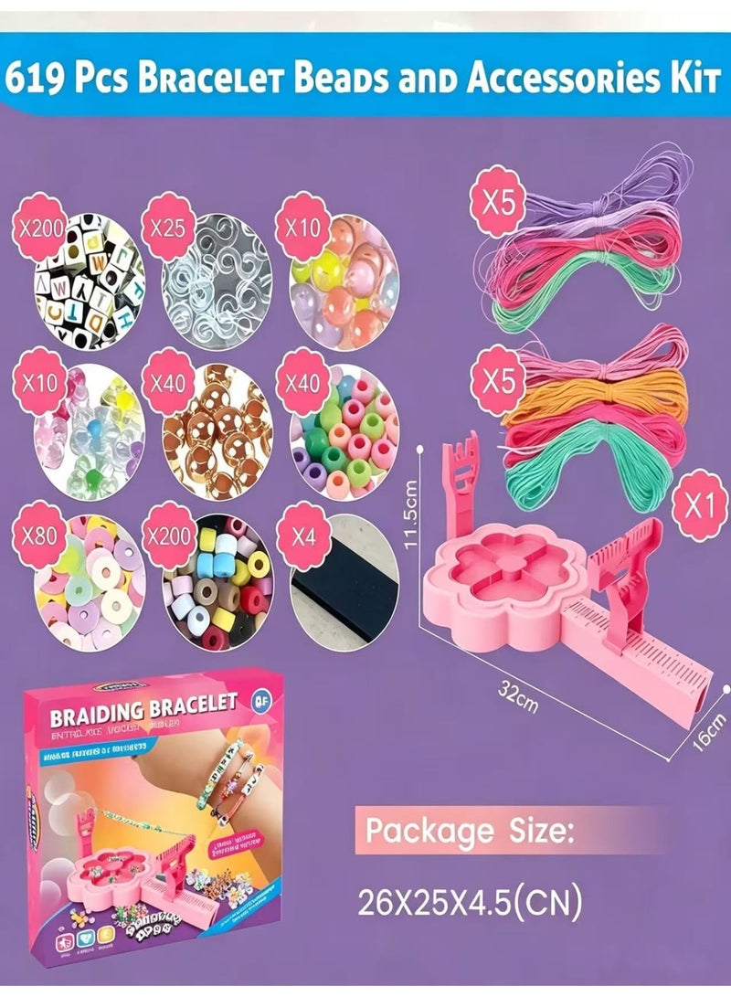 Prime Choice Friendship Bracelet Making Kit for Girls Ages 8-12, DIY Arts and Crafts Loom Bracelet Maker for Kids,  Christmas Birthday Gifts for Girls 6 7 8 9 10 11 12 Year old. - Image 3