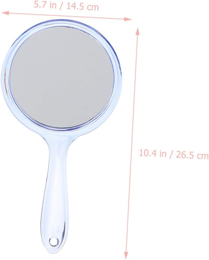 Multi usage NUOBESTY 3pcs Double-Sided Handheld Makeup Mirrors with Magnification, Portable Cosmetic Mirrors for Women, Travel and Vanity Use, White Blue Pink Multi-hub shipment dispatch Globally trusted quality Stain resistant Global flexible sizing options Flat working surface Systematic nationwide ship Seasonal & permanent compatible Cross product combo compatible Oil resistant Adjustable build Gulf climate tested upgraded quality Natural tone color options Year round in stock Transit & use compatible Simplified versatile design Dense material Classic modern blend design Connectable modular Globally selected raw material Sufficient order stock Medium weight Strategic warehouse site Bulk storage easy optimized build Easy handling optimized design - Image 2
