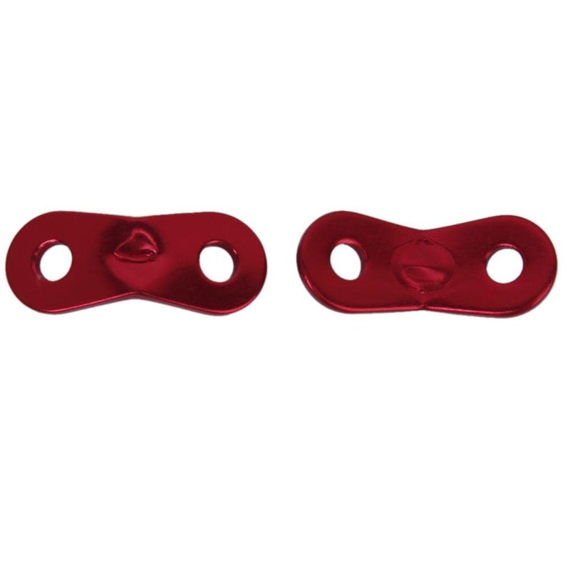 LOOM TREE 10pc 5mm Alloy Lock Rope Tensioners Guyline Bent Runners Camping Red Outdoor Sports | Camping & Hiking | Tents & Canopies | Tent & Canopy Accessories - Image 5