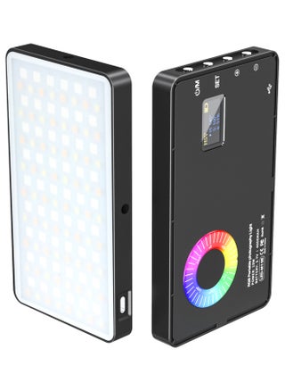 Led Light, RGB Video Light Built-in 4000mAh Rechargeable Battery LED Camera Light Full Color 12 Common Light Effects, CRI≥95 2500-8500K LED Video Light Panel with Power Function - pzsku/ZE32CC4D670F6A34536FEZ/45/_/1708679635/c1528688-869f-4061-83a3-55681171c8f1