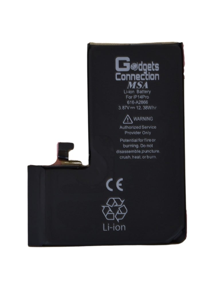 Gadgets Connection - Replacement battery for Apple iPhone 14 pro in black - Image 1