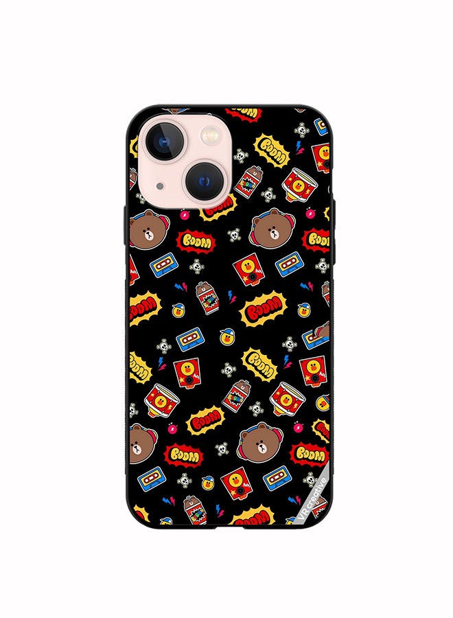 VR CREATIVE Protective Case Cover For Apple iPhone 14 Plus Boom Design Multicolour - Image 1