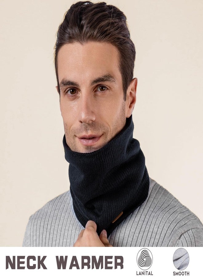 DARCHEN Neck Warmer, Neck Gaiter For Men Women, Winter Face Scarf Fleece Covering Mask, Thick Windproof Scarves Ski Winter Outdoor Activities [1 or 2 Pack] - Image 4