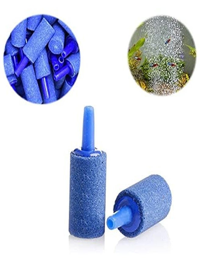 حجر تهوية أسطواني أزرق اللون لحوض السمك من بيتزلايف وورلد (عبوة من 20 قطعة) - Image 5