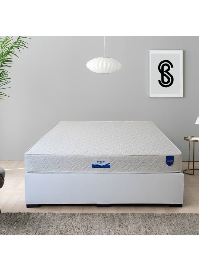 Bed and Mattress Zone Sozzle Rest Tight Top Bonnell Spring Mattress 190x160x20cm Queen Size - Image 1
