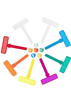 Dyslexia Tools for Kids, 8 Pcs Guided Reading Strips Tools, with 6pcs Finger Rings, Highlight Reading Strips Bookmarks, Reading Pointers for Kids, Children Reading Finger Trackers