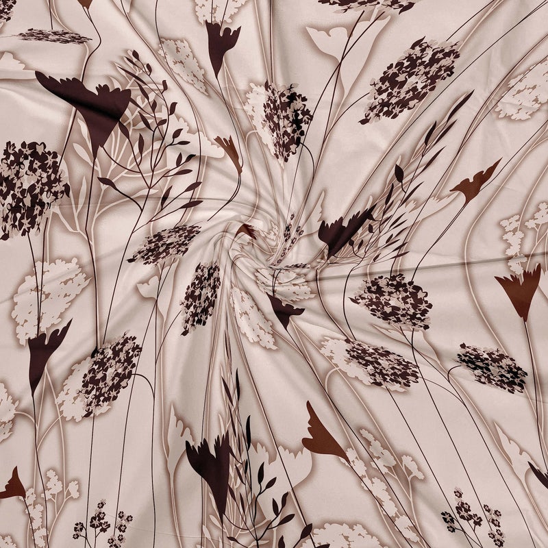 LABHAM® Ethnica - 180TC Pure Cotton King Size Flat Bedsheet Set | Heritage Print | Super Soft | for Homes, Hotels & Guest Houses | with 2 Pillow Covers - Image 5