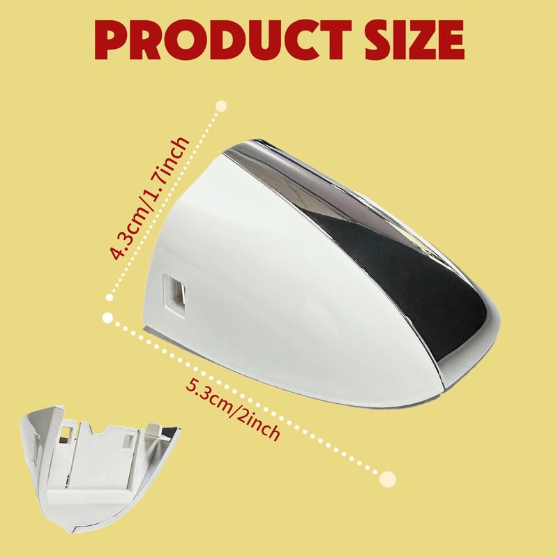 Gztoyu Front Left Door Handle Cover Cap for Mercedes-Benz - Compatible with 2011-2016 Models - Image 2