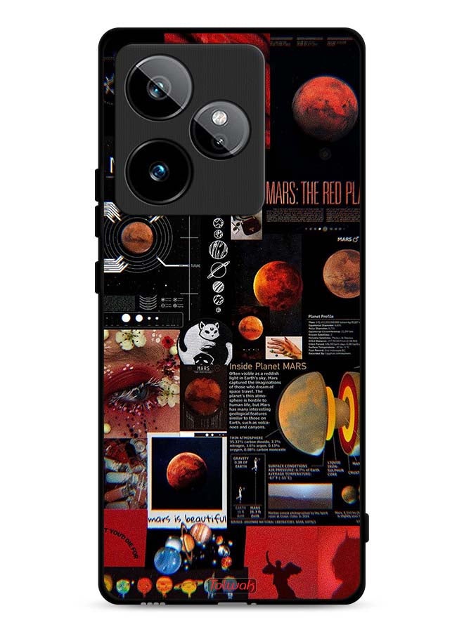 Tolwak Realme GT 7T 5G Protective Case Cover Mars Art