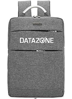 Datazone Laptop Backpack Classic Lightweight Design College Students School Bag Travel Backpack For Unisex Fits Business Laptops Netbooks Up To 15.6 Inch Dz 907 Gray  - Image 1