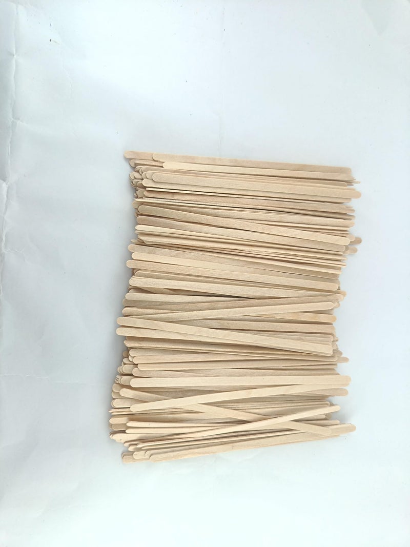 advancedestore (5.5 Inches) Pack of 500 Coffee StirrerPremium Wooden Stirrer Sticks | Disposable Stirrers for Tea & Drinks - Image 2