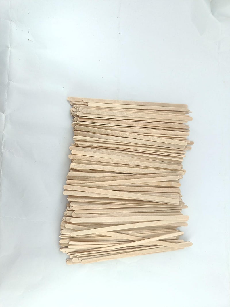 advancedestore (5.5 Inches) Pack of 500 Coffee StirrerPremium Wooden Stirrer Sticks | Disposable Stirrers for Tea & Drinks - Image 1