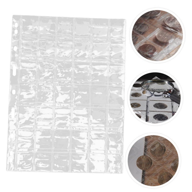 Lurrose 6 Transparent Storage Album Pages Holders for Collectors Lightweight Easy Use Break Resistant - Image 4
