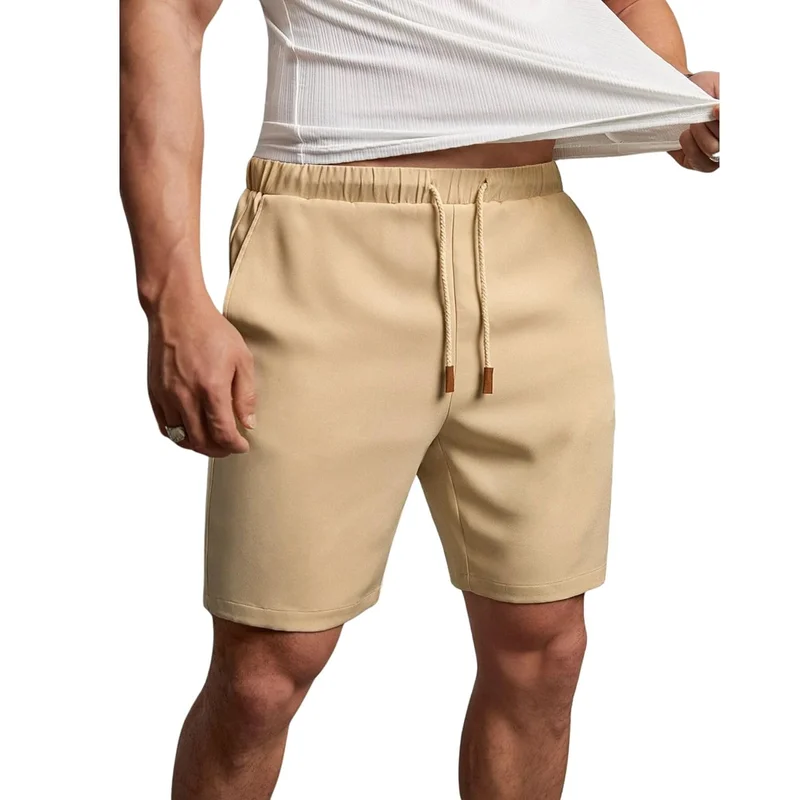 نوبيرو NOBERO Zip Pocket Regular Fit Shorts for Men