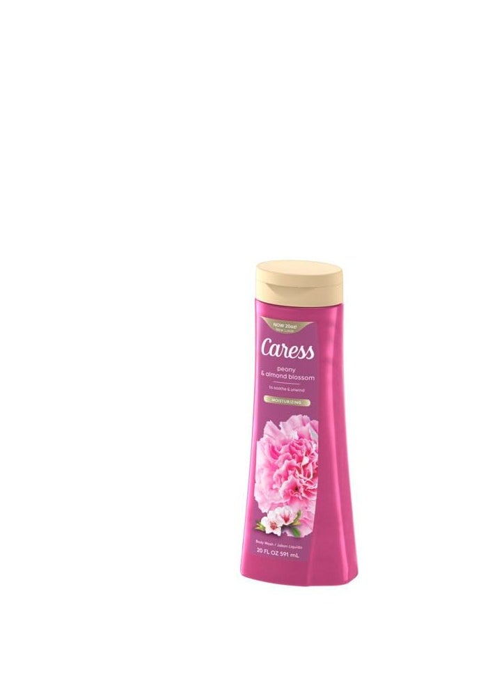 Caress Body Wash for Women, Peony & Almond Blossom, Shower Gel Moisturizing Body Wash for Fresh, Smooth Skin To Soothe and Unwind, 20 fl oz, (Pack of 4) - pzsku/ZE32D4AF1C2179B231E24Z/45/_/1740145650/ec135f56-826b-4794-92b3-83e8da3f4610