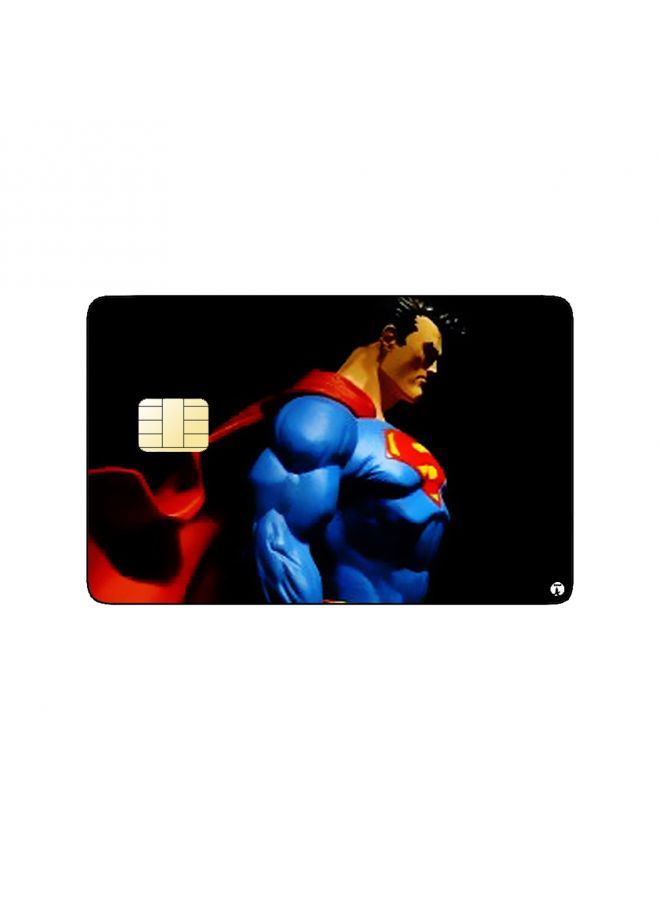 RKN PRINTED BANK CARD STICKER Animation Superman By Dc - Image 2