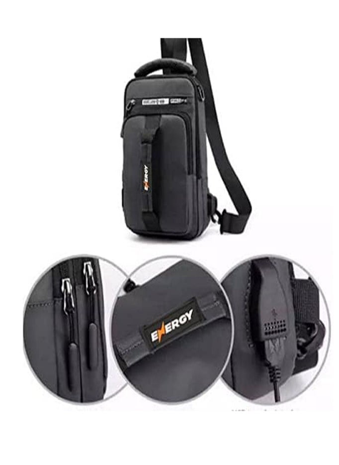 General - Men bag, Black, multi size - Image 1