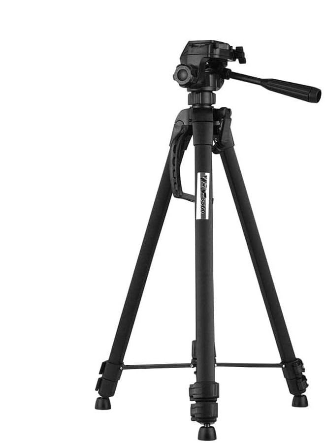 JAJEEK Padom WT-3520 Tripod Aluminum Camera Tripod Monopod with 360-Degree Rotatable Center Column and Ball Head, Quick Shoe Plate, Bag for DSLR Camera, Video Camcorder, Travel - Image 1