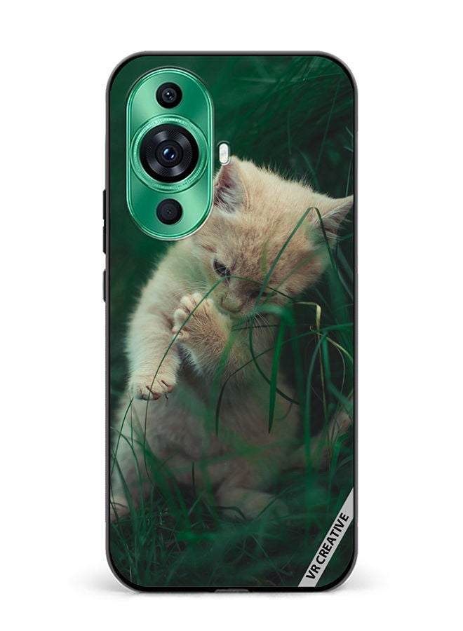 VR CREATIVE Protective Case Cover For Huawei nova 11 Pro Playing Kitten Design Multicolour - Image 1