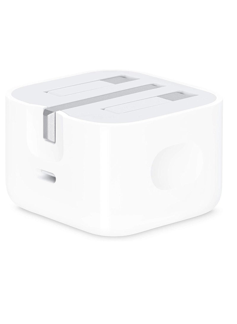 ELTRAZONE Fast Charger Plug, 20W USB C Fast Charger with 2M Cable for iPhone 14 13 12 Pro Max/Mini/Plus,Pad Pro,USBC PD Wall Charging Plug UK Type C Power Adapter and 6FT Cord - Image 3