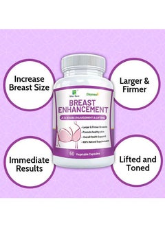 Wins Town Enhancer Supplement for Fast Growth and Bigger Bust  Enlargement Formula to Increase Firmness Perkier and Fuller 60 Capsules  - Image 3