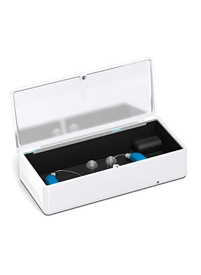 Audinell PerfectDry | Electronic Hearing Aid Dryer Dehumidifier | Dry Box Accessory Storage Case | Removes Sweat & Moisture from Hearing Aids, Airpods, Wireless Earbuds, Ear Amplifiers, Cochlear Implants - Image 3