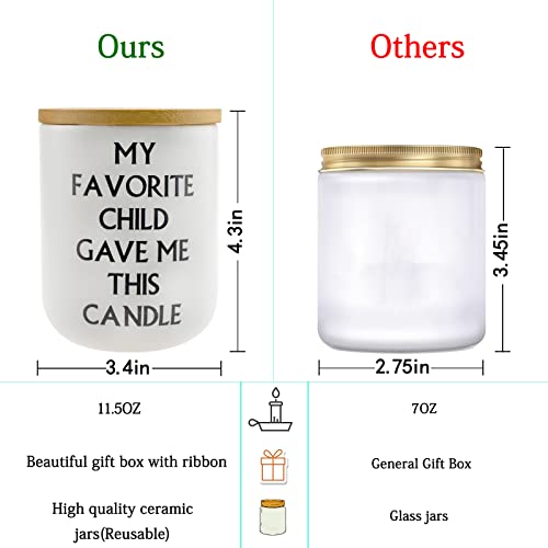 Lihome Mothers Day Gifts for Mom from Daughter Son, Funny Mother's Day, Fathers Day, Birthday, Thanksgiving, Christmas Gifts, Vanilla Coconut Candles(11.5oz) - Image 3