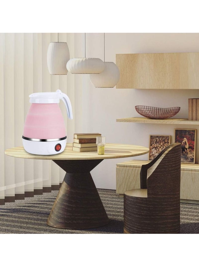 DubaiGallery Electric Foldable Kettle Silicone Portable Travel Hot Water Heating Boiler Tea Boiling Pot Home Camping Supply - Image 3