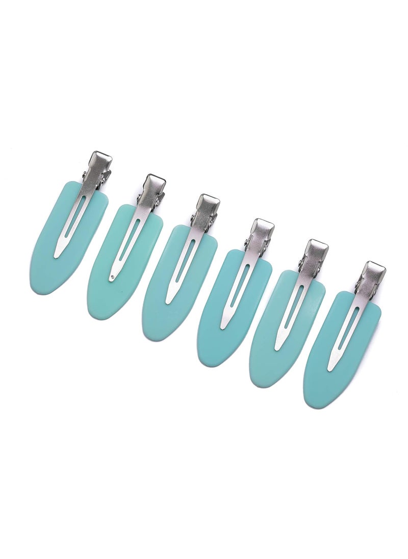 A&D Innovation - No Crease Hair Clips by AD InnovationSet of 6 Rubber No Bend Hair clips used by Professionals  Celebrity StylistsPerfect for Makeup Application Styling  Sectioning will Not Crease or Dent Hair - Image 1