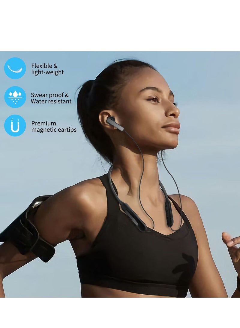 GULFLINK Wireless Neckband Earphone Red - Image 4