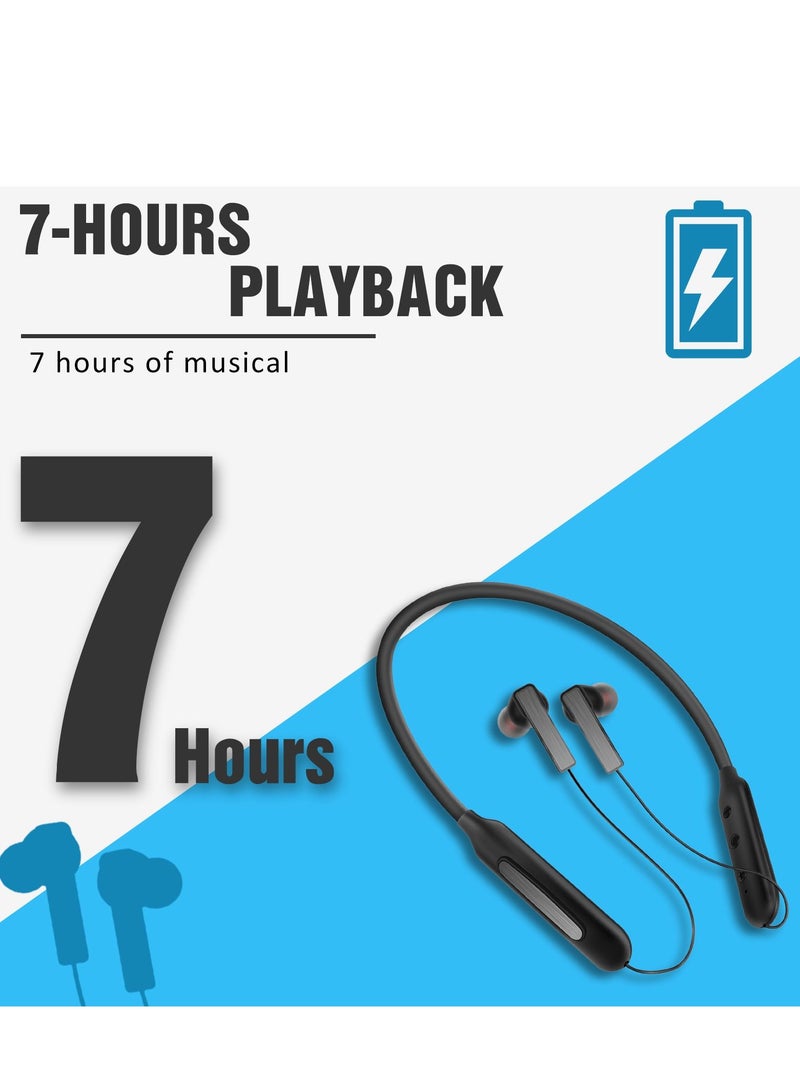 GULFLINK Wireless Neckband Earphone Red - Image 5