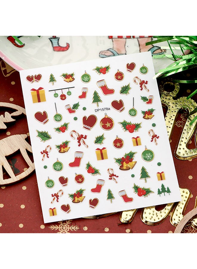 brunson ملصقات تصميم ثلاثي الأبعاد لتزيين الأظافر dp1578a - Image 4