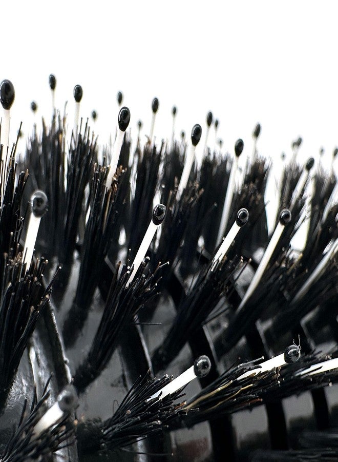 Phillips Brush Luxe Monster Vent 3 Poly-Tipped Professional Hair Brush (3.5” Diameter Barrel) - Black & Rose Gold Vented Hairbrush, Mixed Boar Hair & Poly-Tipped Nylon Bristles - Image 4