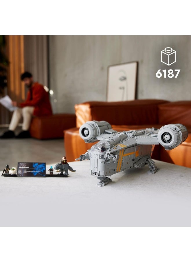 LEGO - LEGO Star Wars The Razor Crest UCS Set, Ultimate Collectors Series Starship Model Kit for Adults, Large Iconic The Mandalorian Memorabilia Collectable - Image 1