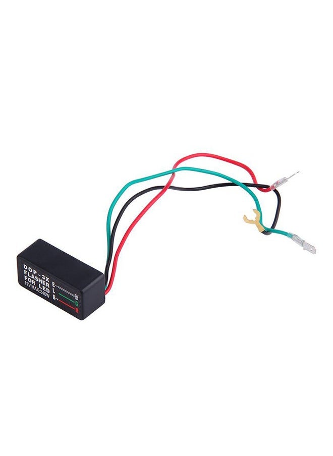 NIBEMINENT 3 Pin Motorcycle LED Turn Signal Light Flasher  - Image 1