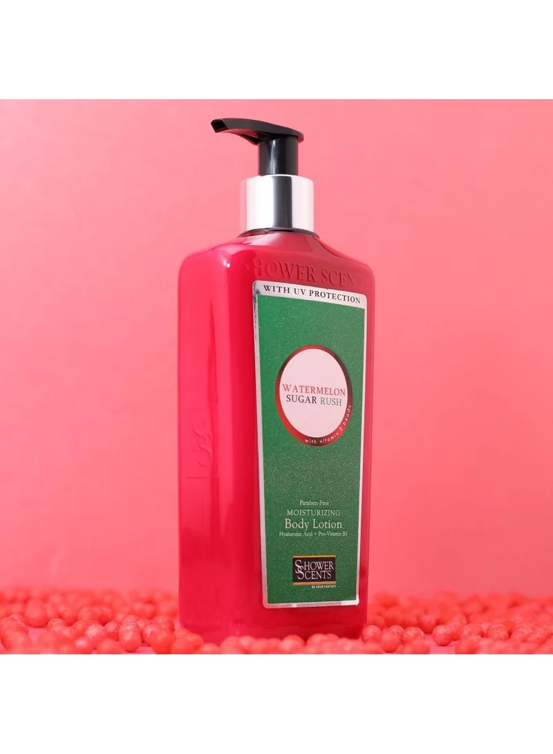 Shower Scents Shower Scents Water Melon Sugar Rush  moisturizing body lotion  312ml