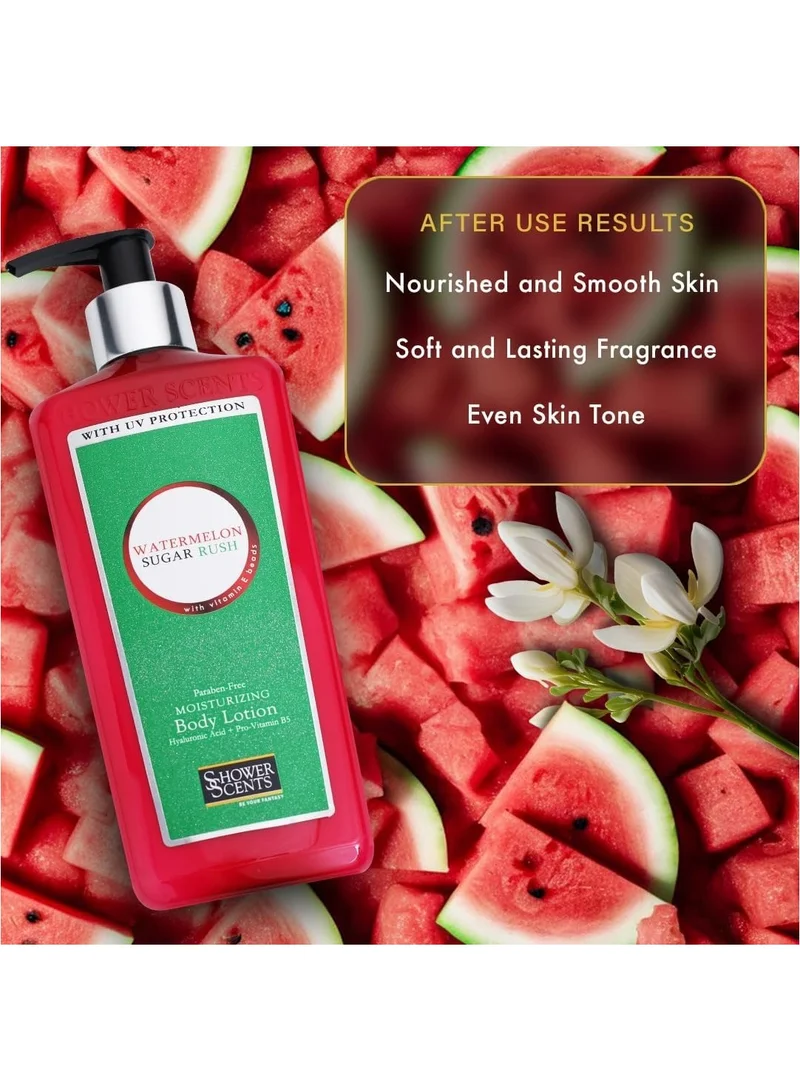 Shower Scents Shower Scents Water Melon Sugar Rush  moisturizing body lotion  312ml