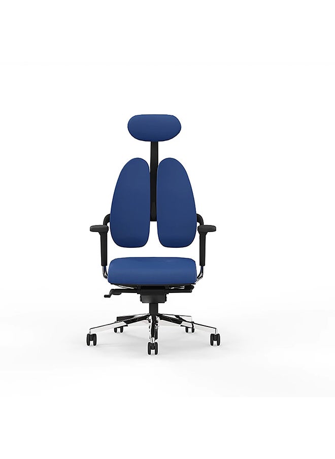 BACK COMFORT Dual Back Office Chair | Ergonomic Support for Neck and Back | Premium Leather | Made in Poland with 5-Year Warranty  - Image 2