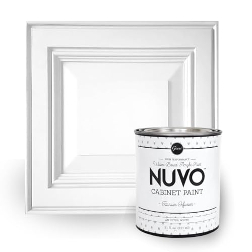 Giani Nuvo Cabint Paint, Titanium Infusion (Quart) - Image 1