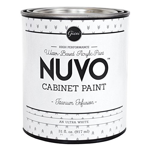 Giani Nuvo Cabint Paint, Titanium Infusion (Quart) - Image 4