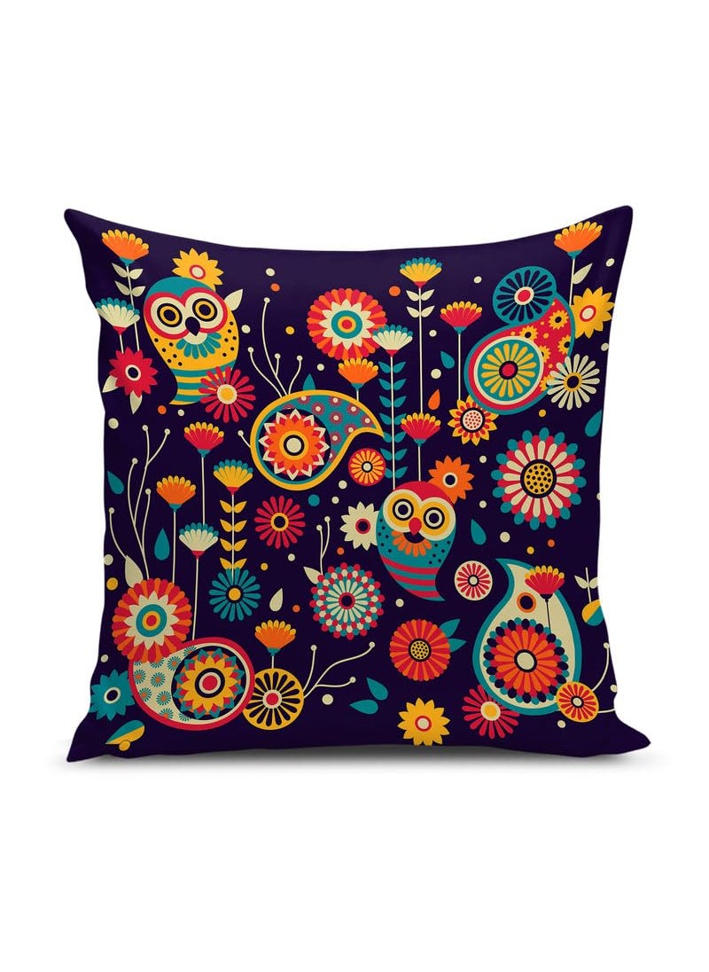 BMRGIFTS BMRGIFTS Soft Fabric Designer Decorative Printed 200 TC Cushion Cover Decorations For Sofa Living Room Set Of 5 16 X 16 Inch Multi Multimfcc19  - Image 3
