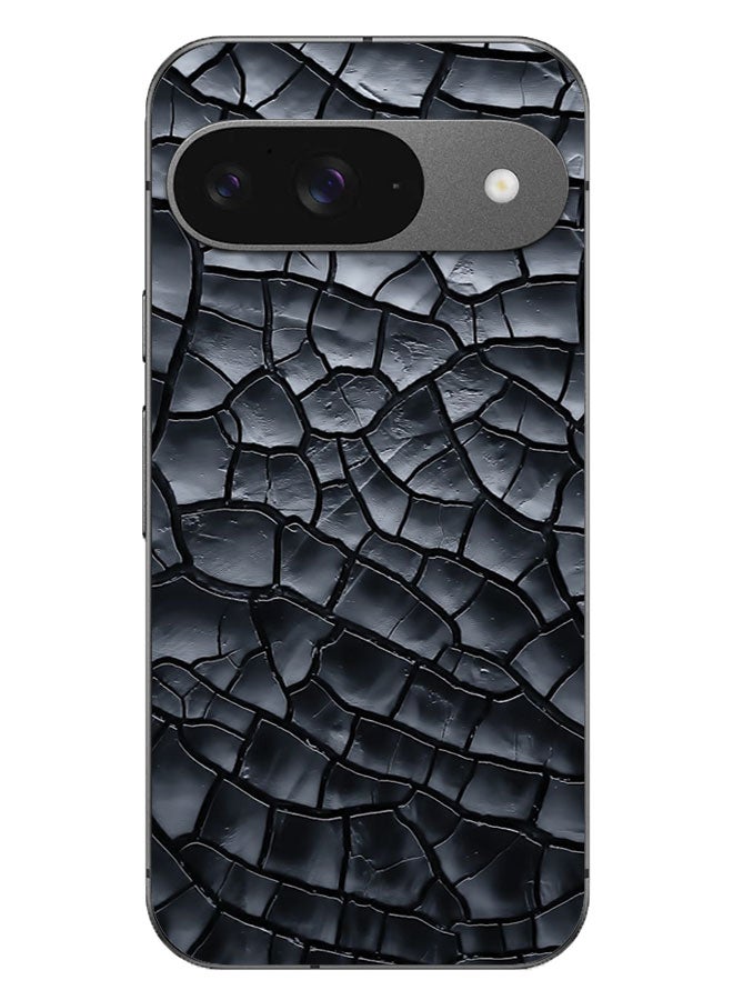 EYE CATCH Printed Protective Case Cover For Google Pixel 9 -  Black Texture - Image 1