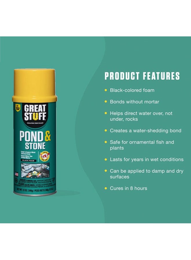 GREAT STUFF Pond & Stone 12 oz Insulating Foam Sealant - Image 4