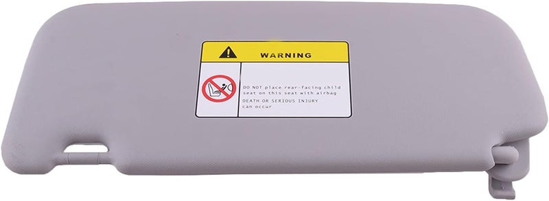 QASULER Gray Car Sun Visor for Hyundai Elantra AD 2017-2019 - Image 1